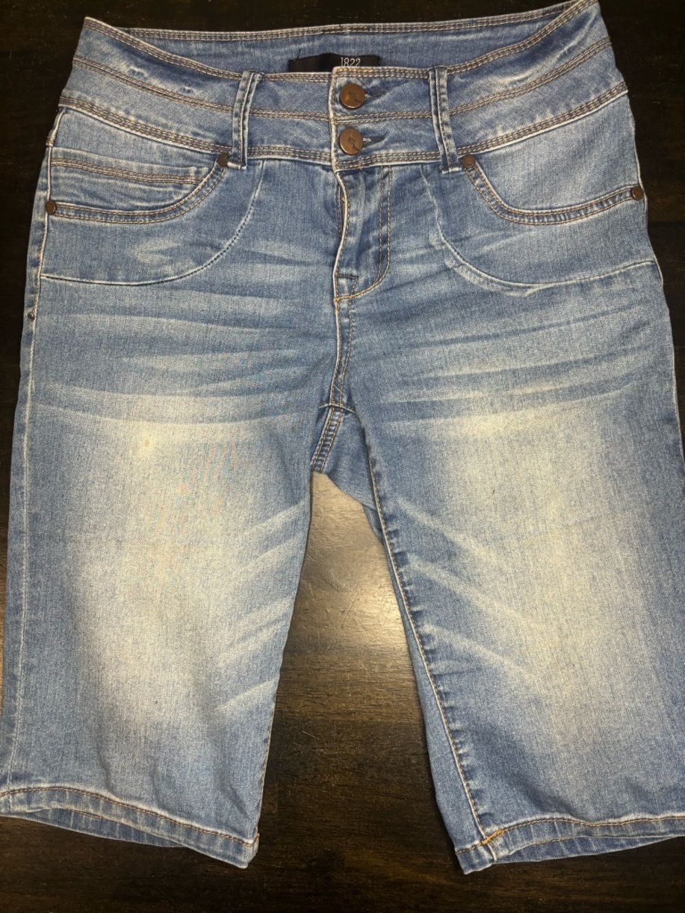 1822 denim shorts size 4